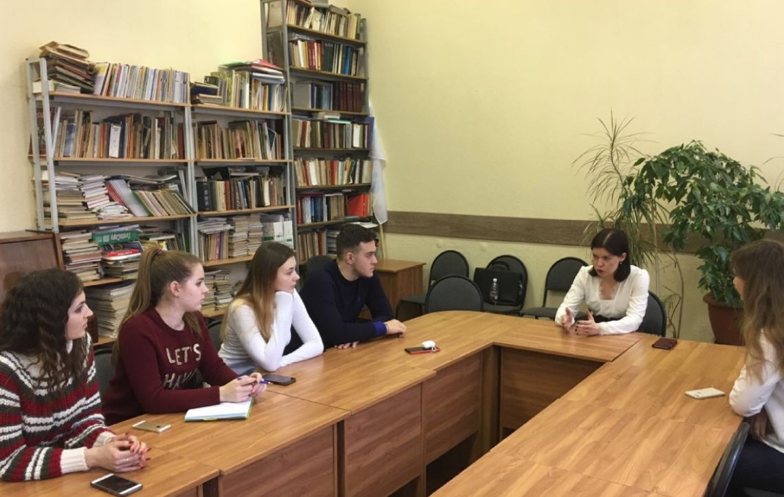 Встреча с учениками Самарской областной Школы права